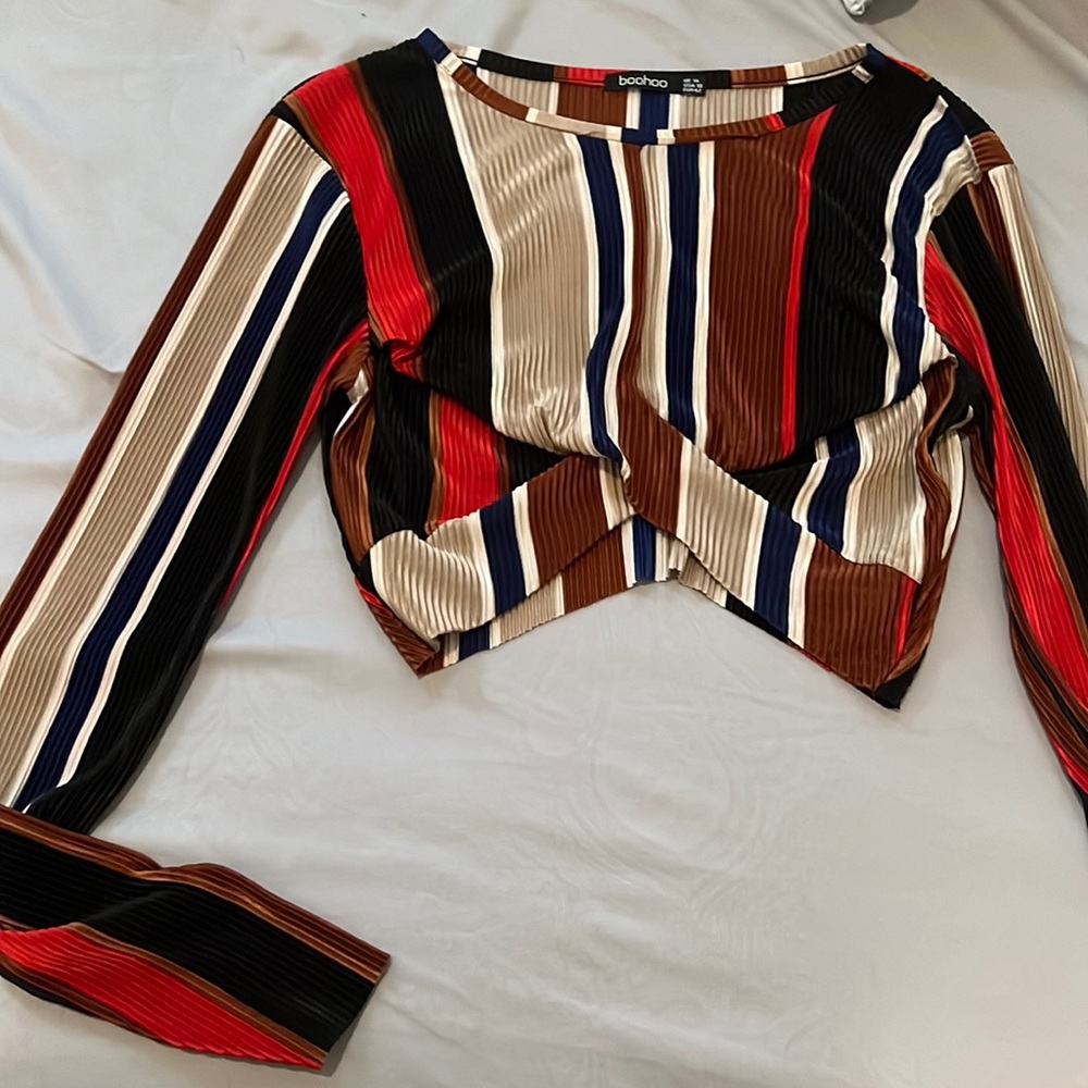 plisse top - US 10